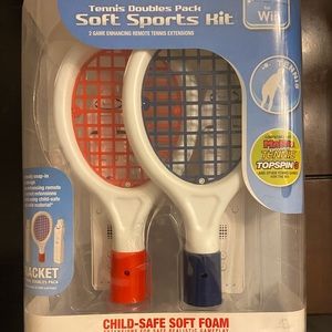 Wii Tennis Double Soft Sport Kit | NIB